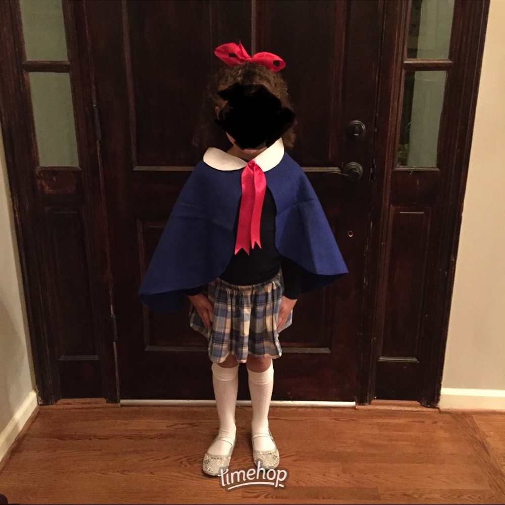 🎃 Madeline costume storybook character cape